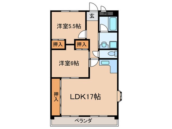 フェリ－スアイチの物件間取画像